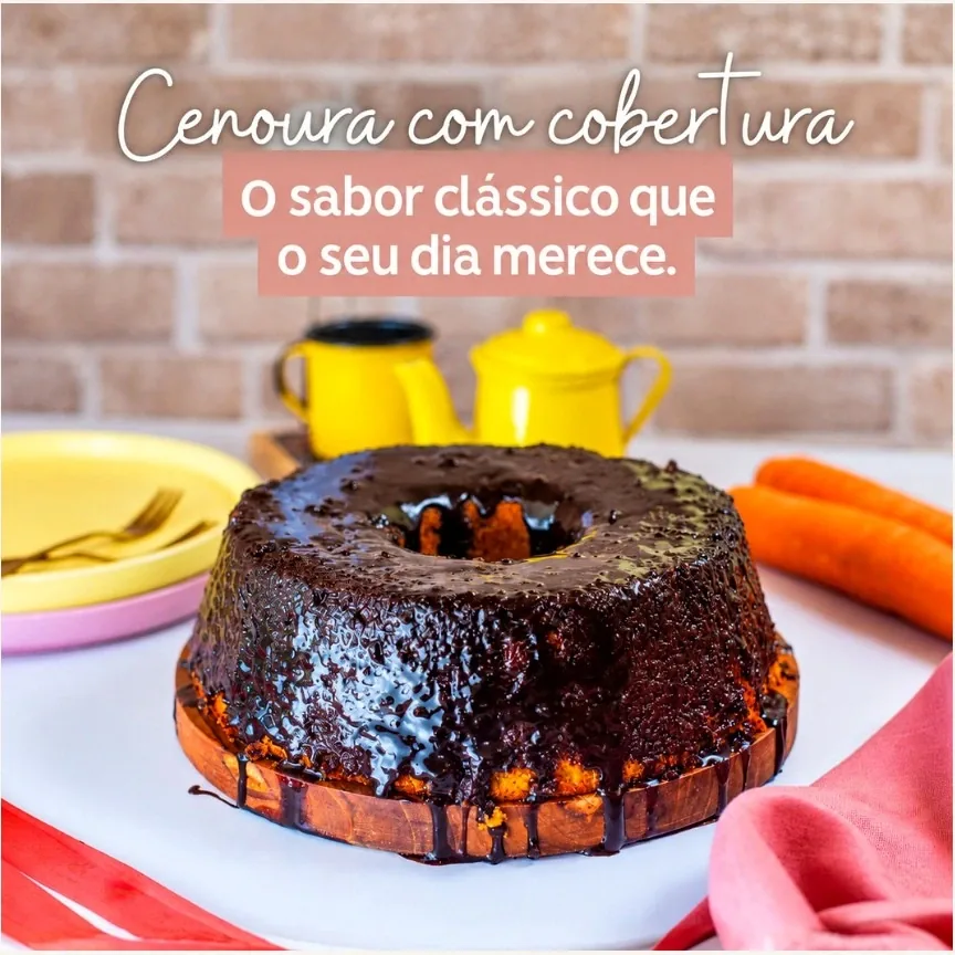 Bolo de cenoura